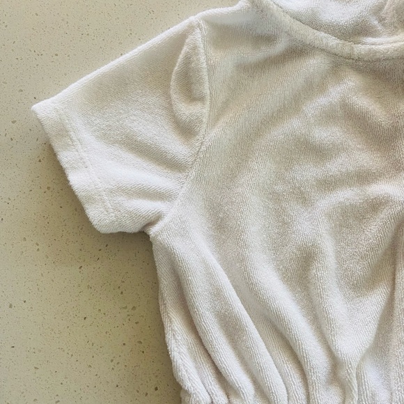 Carter’s Baby Girls White Terry Swim Coverup Size 24 Months - Picture 4 of 9